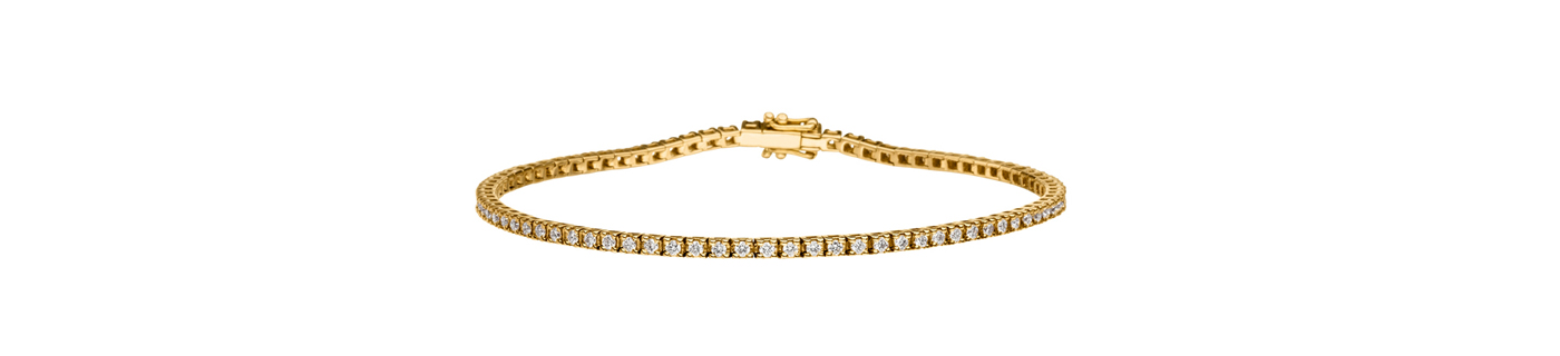 Armschmuck in Gold tragen 