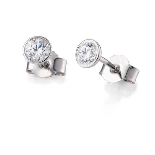 Diamantohrstecker Goldschmuck Platin 0,50 ct.
