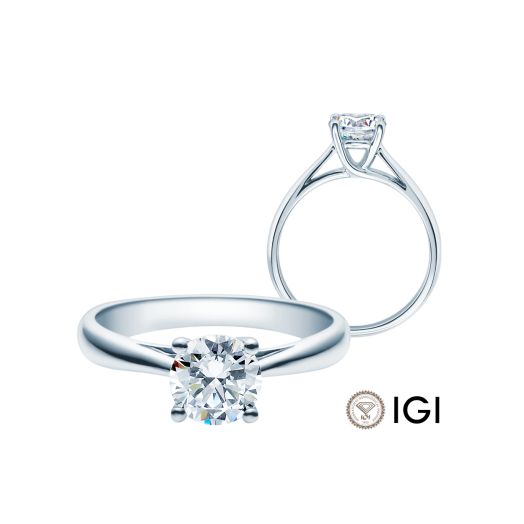 Verlobungsring Lab Grown 0,30 ct. -2,00 ct. Gold oder Platin RU 47937