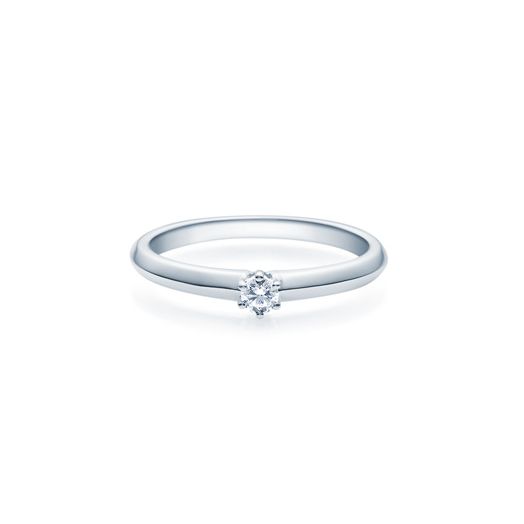 Verlobungsring Platin 0,08 - 0,20 ct Verlobung Diamantring 18003
