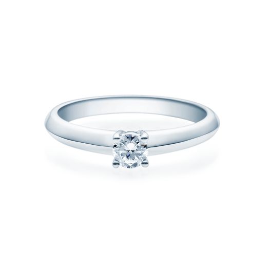Verlobungsringe Platin 0,25 - 0,40 ct Diamantring 18004