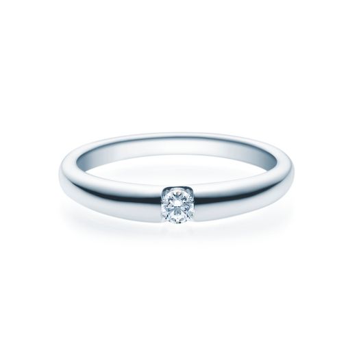 Verlobungsringe Platin 0,08 - 0,20 ct. Diamantring 18005