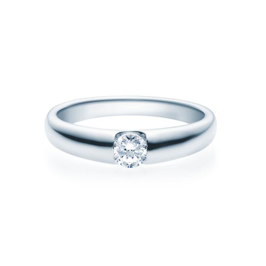 Verlobungsring Silber 0,25 ct Tw/si Silberschmuck 18005