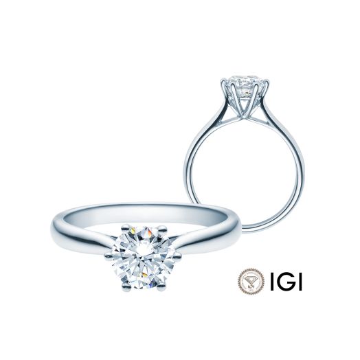 Verlobungsring Lab Grown 0,30 ct.-2,00 ct. Gold oder Platin RU 47992