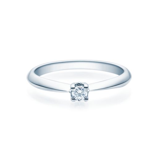 Verlobungsring Platin 0,08ct. - 0,20 ct. Tw/si Platinring