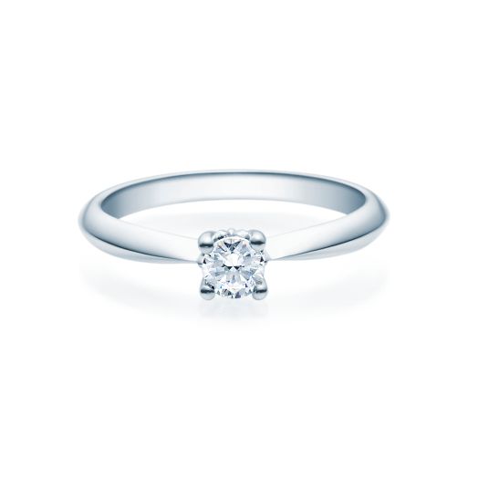 Verlobungsring Platin 0,25ct. - 0,40 ct Tw/si 18009