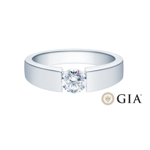 Verlobungsring Platin 0,50ct-0,70ct Platinschmuck 18012