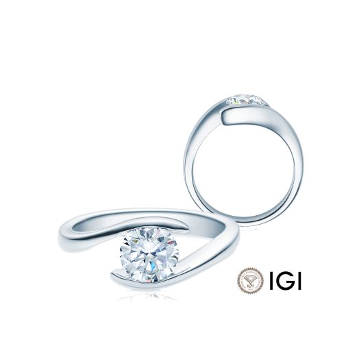 Verlobungsring Lab Grown 0,30 ct.-2,00 ct. Gold oder Platin RU 48014