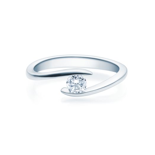 Verlobungsring 950 Platin 0,25ct-0,40ct. Schmuckring 18015