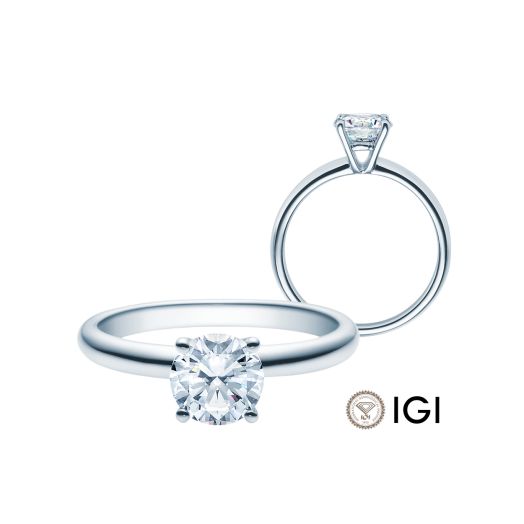 Verlobungsring Lab Grown 0,30 ct.-2,00 ct Gold oder Platin RU 48037