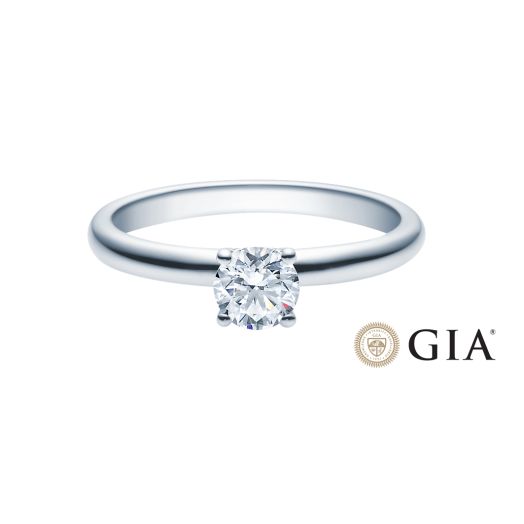 Verlobungsring Platin 0,50 - 0,70 ct Tw/si Diamantring 18018