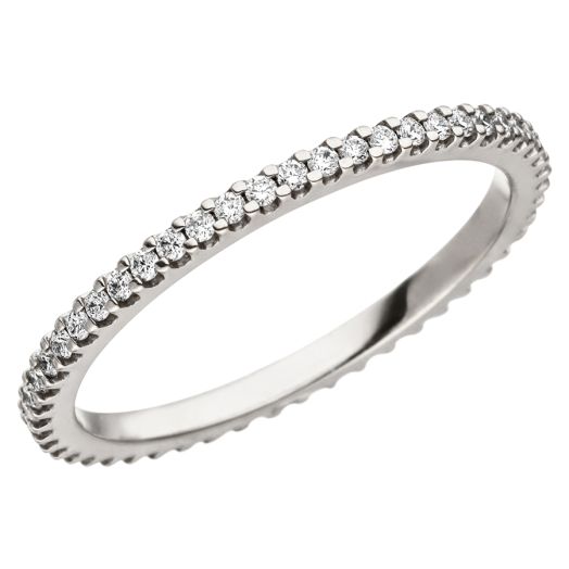 Verlobungsring 22400072 Weißgold 0,25 ct. wsi Memoire-Ring
