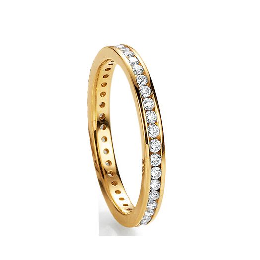 Memoire Verlobungsring 585 Gelbgold 2,05 ct. 22705