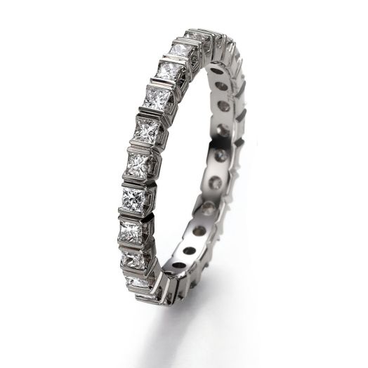 Memoire Verlobungsring Weißgold Princ 1,05 ct. 22779