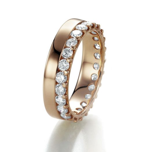 Memoire Verlobungsring Rosegold 1,00 ct. 22974