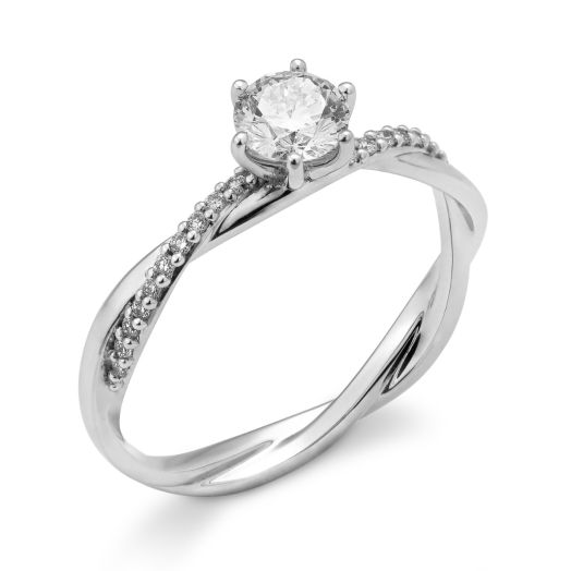  Verlobungsring Lab Diamant 0,50 ct.-1,50 ct. Gold BR 48113