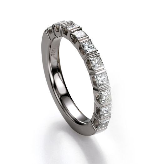Memoire Verlobungsring Weißgold Princ 1,05 ct. 22774