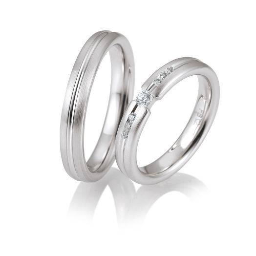 Trauringe Breuning Palladium 48/05875 Ringe