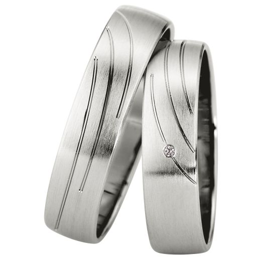 Eheringe Trauringe Saint Maurice Weißgold 81512