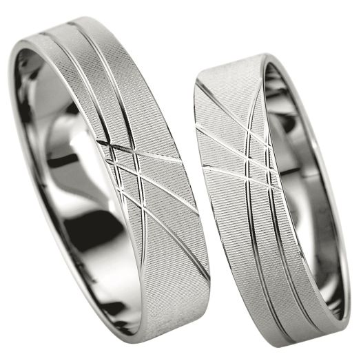 Eheringe Trauringe Saint Maurice Weißgold 49-81518