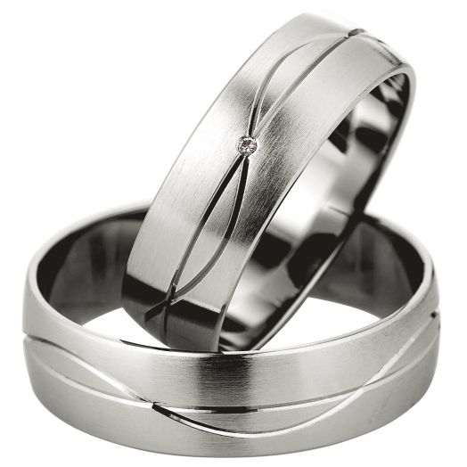 Eheringe Trauringe Saintmaurice Weißgold 49-81530