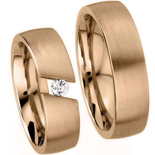 Eheringe Trauringe Kühnel Rotgold 514165