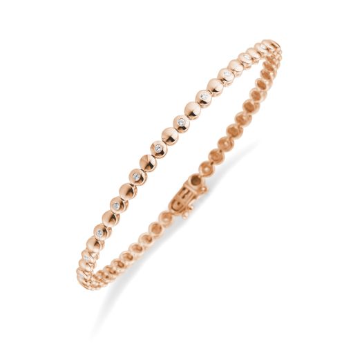 Diamanten Armband 585 Rotgold 51-85925