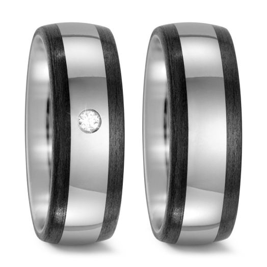 Trauringe Carbon Titan Factory 52475