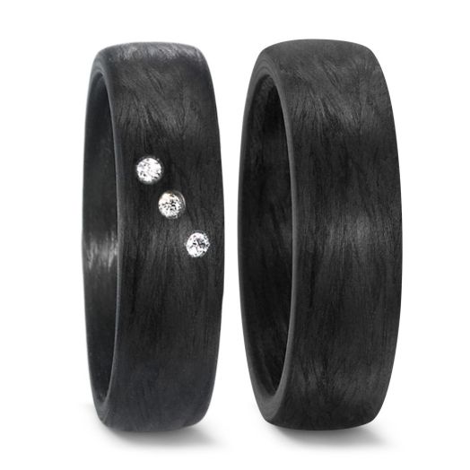 Carbon Verlobungsringe TitanFactory 59303