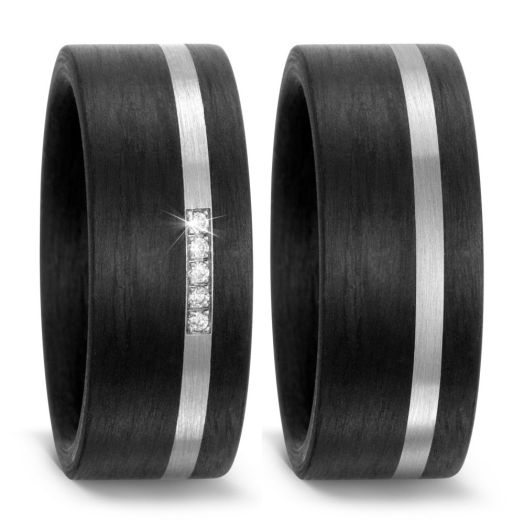 Carbon Titan Eheringe Trauringe TitanFactory 59315