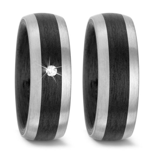 Carbon Eheringe Trauringe TitanFactory 59319