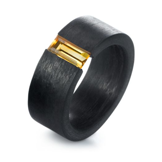 Carbon Trauringe Citrin TitanFactory 59328