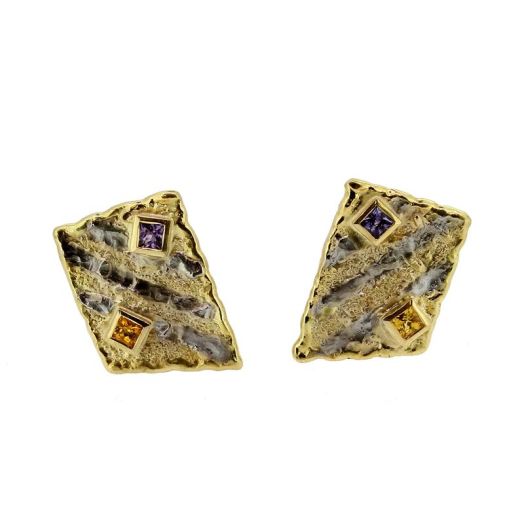 Ohrstecker Saphir Gold 94600101 Edelstein