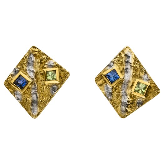 Ohrstecker 750 Gelbgold Saphirschmuck Schmuck online 94700787