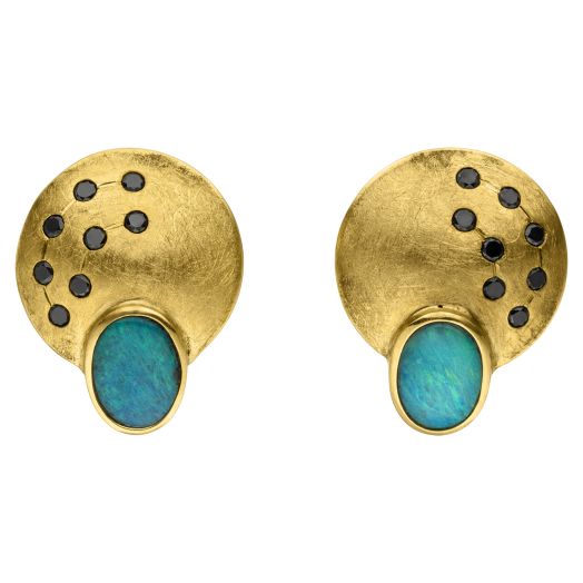 Ohrstecker 750 Gelbgold Opalschmuck Schmuck online 94700940