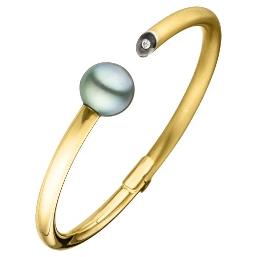 Armreif mit Tahitiperle Brillanten Perlenarmreif 94800380