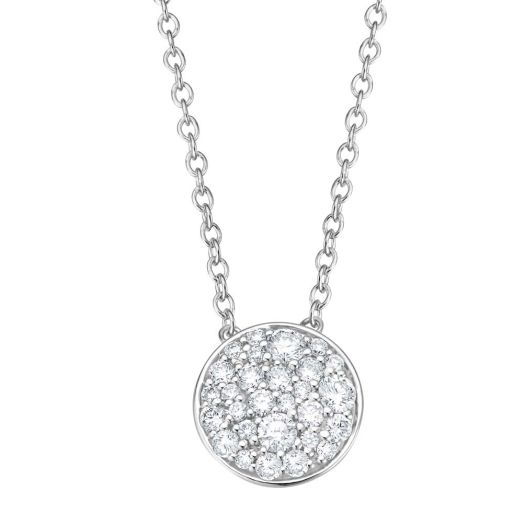 Diamantanhänger mit Kette Weißgold Bella GIL 47004