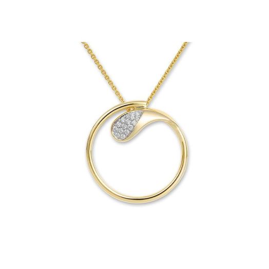 Anhänger aus Gold mit Diamanten 47578