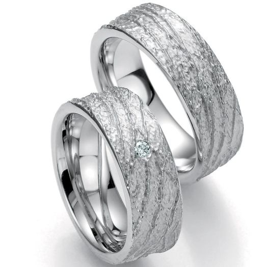 Silber Eheringe Trauringe Bayer 6189008/080