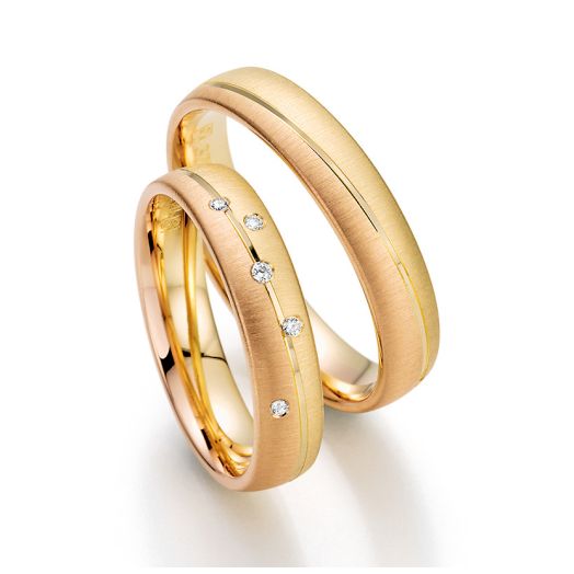Trauringe Bayer Grace Dreams 88478 Eheringe Bicolor