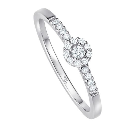 Diamantring Bellaluce Weißgold EH002361 0,10ct.