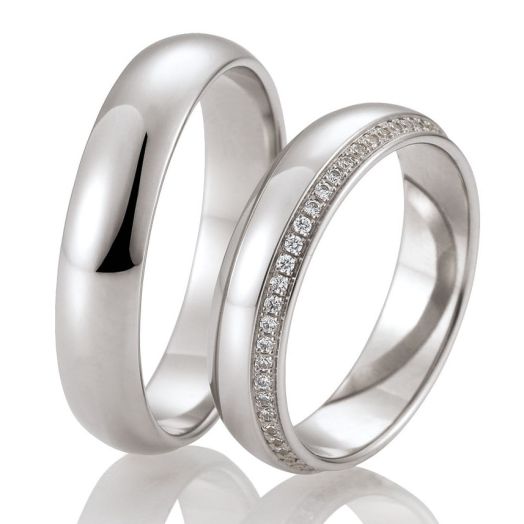Palladium Eheringe Trauringe Breuning 48/02653 Pd