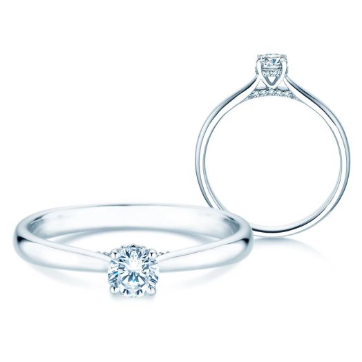 Verlobungsring Classic 0,30ct Weißgold oder Gelbgold RIV 47495