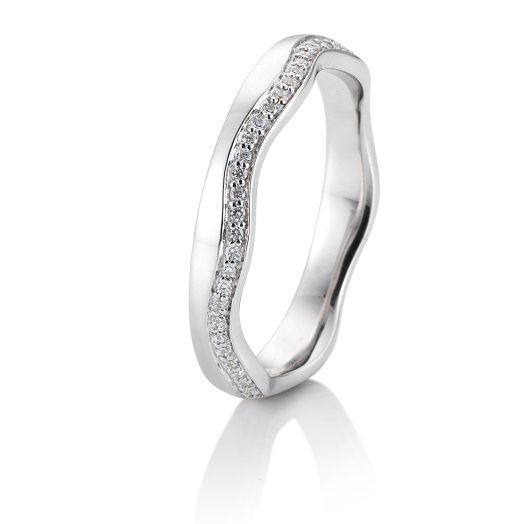 Diamantring Weißgold 585 oder 750 Verlobungsring Breuning 05770