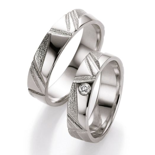 Eheringe Trauringe Ruesch Nowotny Weißgold 50150-053W