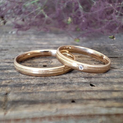 Trauringe Apricogold Eheringe FI 47393