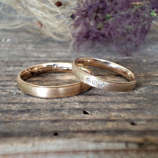 Trauringe Apricogold Eheringe FI 47408