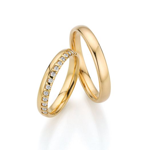 Trauringe Wohlbefinden Apricogold Eheringe FI 47354