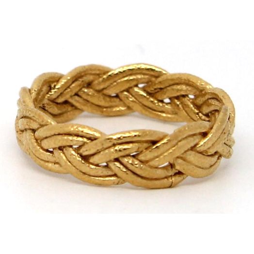 Flechtring Goldmiss Gelbgold 203 Au