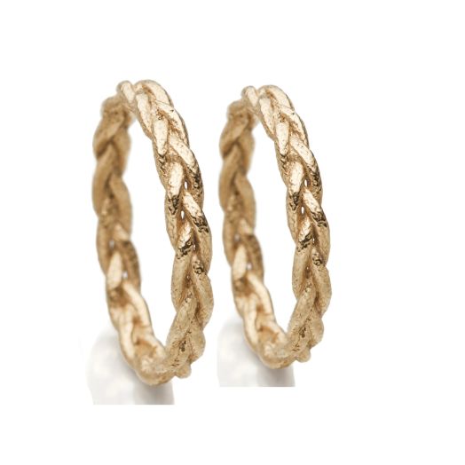 Flechtringe Goldmiss Gelbgold 201 AU Trauringe